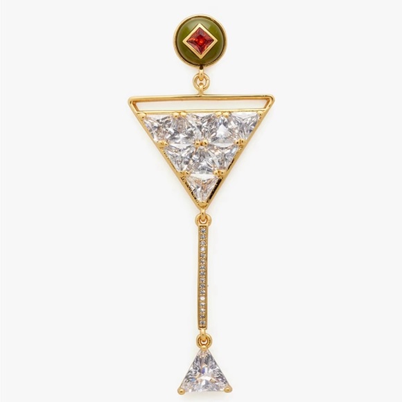 KATE SPADE Shaken Or Stirred Statement Earrings - Picture 2 of 6